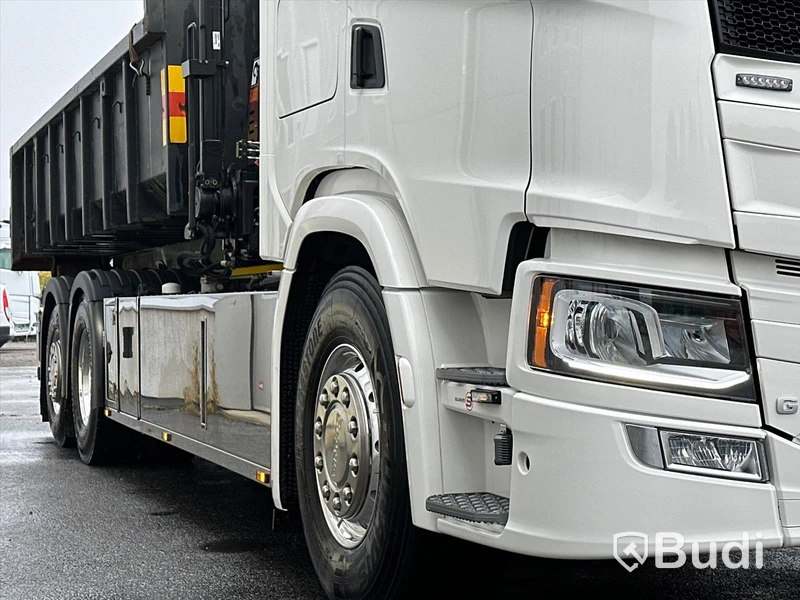 Kranväxlare Scania G500 6x2-4NB | 2021 |  42506km | Hiab 232 E-kran | Hiab växlare 21T