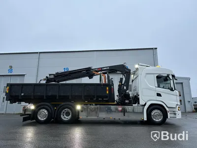 Kranväxlare Scania G500 6x2-4NB | 2021 |  42506km | Hiab 232 E-kran | Hiab växlare 21T