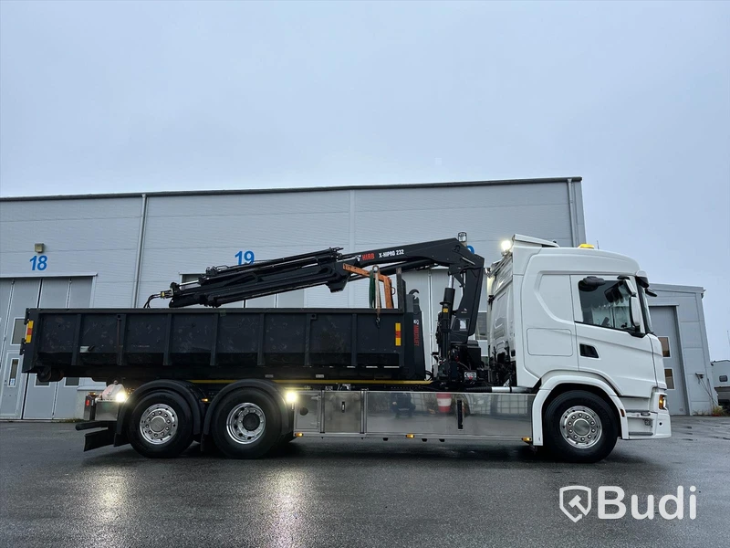 Kranväxlare Scania G500 6x2-4NB | 2021 |  42506km | Hiab 232 E-kran | Hiab växlare 21T