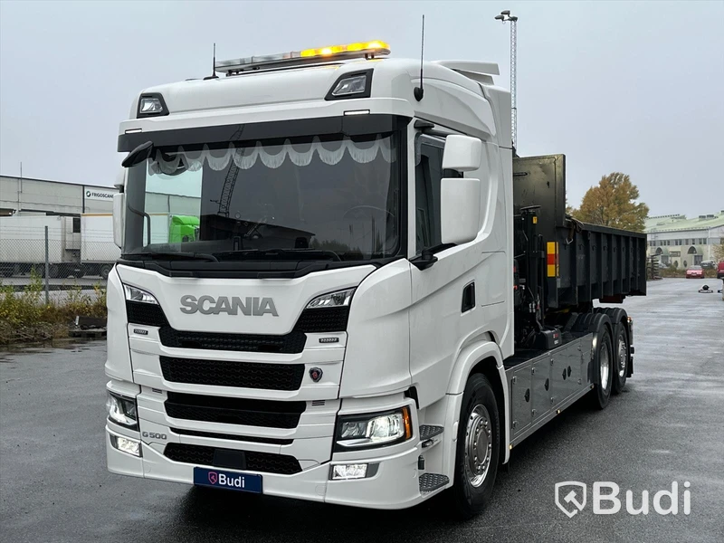 Kranväxlare Scania G500 6x2-4NB | 2021 |  42506km | Hiab 232 E-kran | Hiab växlare 21T