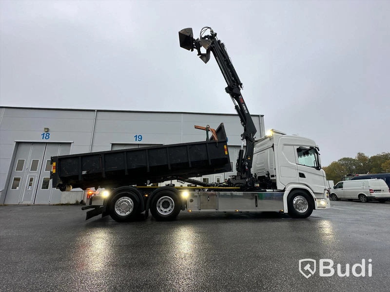 Kranväxlare Scania G500 6x2-4NB | 2021 |  42506km | Hiab 232 E-kran | Hiab växlare 21T