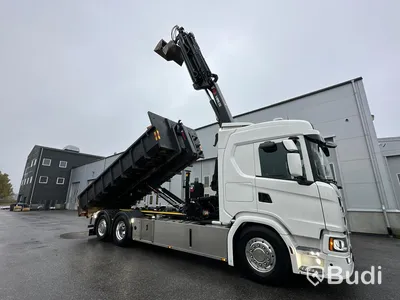 Kranväxlare Scania G500 6x2-4NB | 2021 |  42506km | Hiab 232 E-kran | Hiab växlare 21T