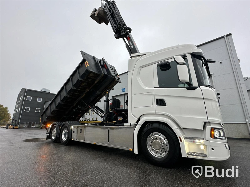 Kranväxlare Scania G500 6x2-4NB | 2021 |  42506km | Hiab 232 E-kran | Hiab växlare 21T