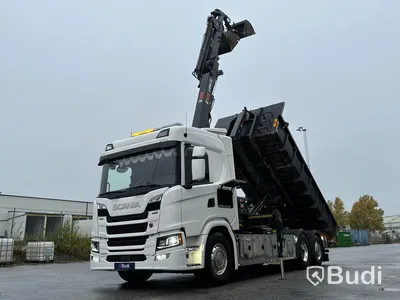Kranväxlare Scania G500 6x2-4NB | 2021 |  42506km | Hiab 232 E-kran | Hiab växlare 21T