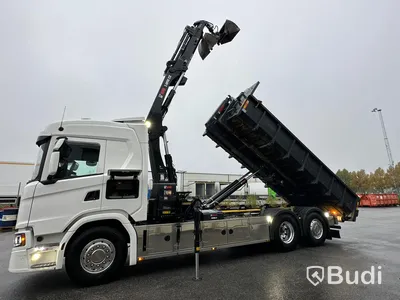 Kranväxlare Scania G500 6x2-4NB | 2021 |  42506km | Hiab 232 E-kran | Hiab växlare 21T