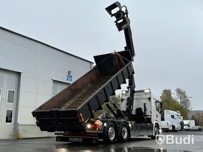 Kranväxlare Scania G500 6x2-4NB | 2021 |  42506km | Hiab 232 E-kran | Hiab växlare 21T