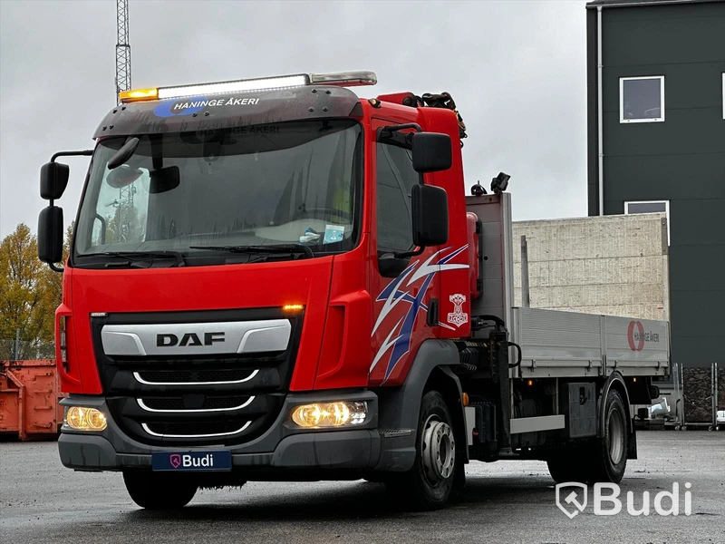 Kranbil DAF FA LF180H 4x2 med Palfingerkran PK 7.501