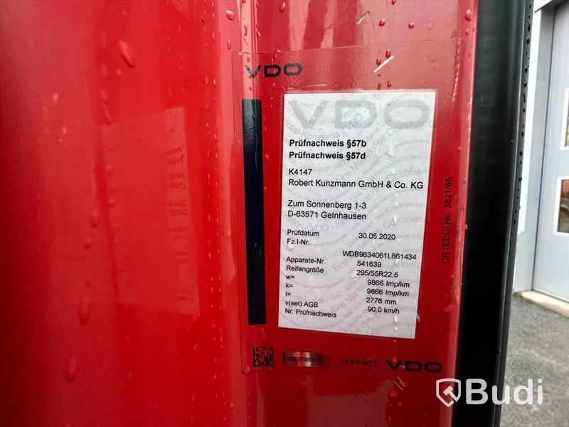 Dragbil Mercedes-Benz Actros 1845 | 2014 | Euro6