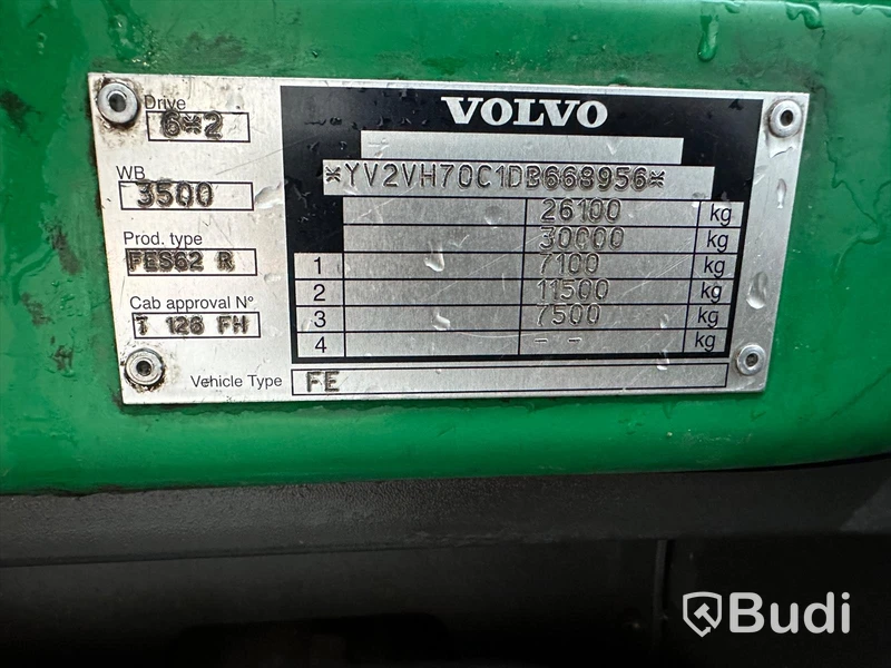 Baklastare Volvo FE 300 6x2 | 2013 | NTM