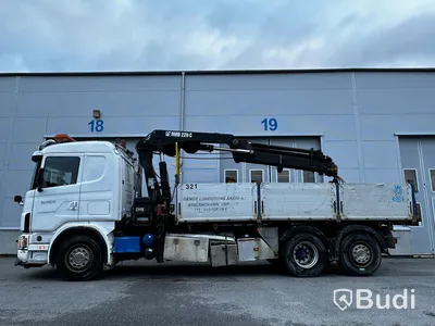 Kranbil Scania R124 6x2-4 | 2004 | Hiab 200 c-5