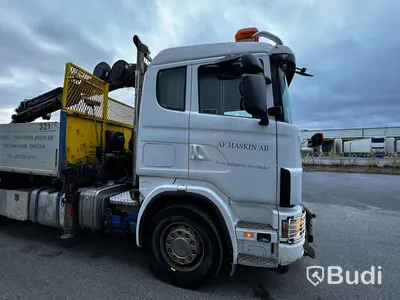 Kranbil Scania R124 6x2-4 | 2004 | Hiab 200 c-5