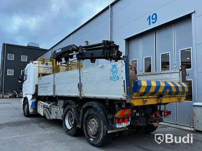Kranbil Scania R124 6x2-4 | 2004 | Hiab 200 c-5
