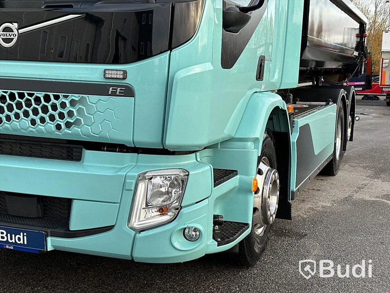 Lastbil Volvo FE Electric 6x2 | 2021 | Joab L21 lastväxlare