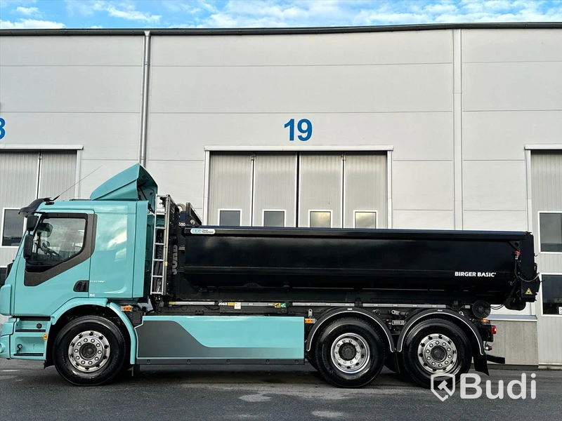 Lastbil Volvo FE Electric 6x2 | 2021 | Joab L21 lastväxlare