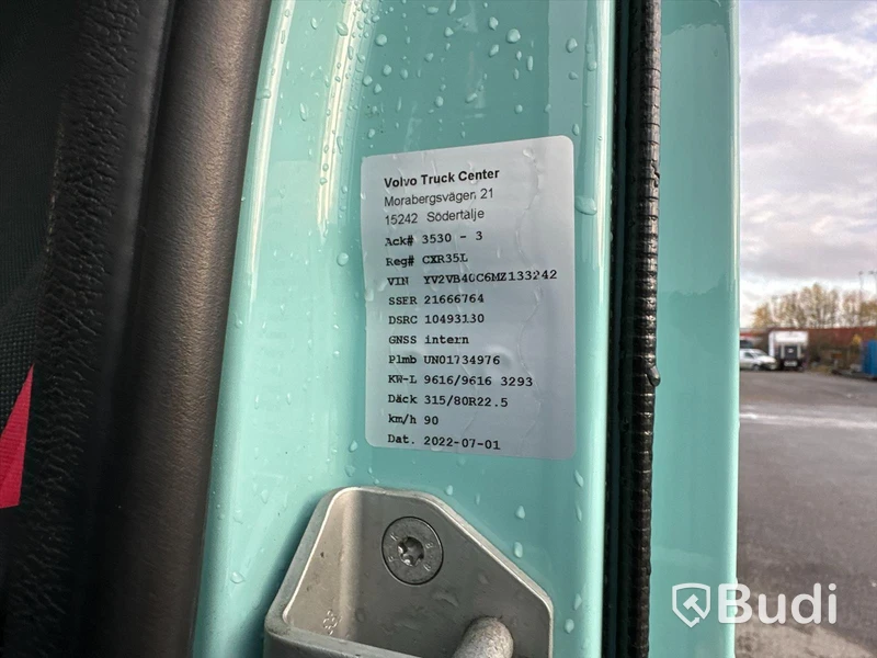 Lastbil Volvo FE Electric 6x2 | 2021 | Joab L21 lastväxlare