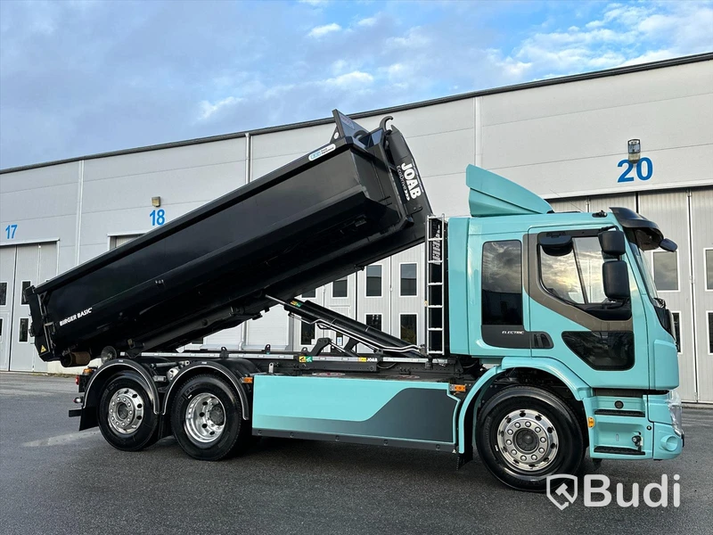 Lastbil Volvo FE Electric 6x2 | 2021 | Joab L21 lastväxlare