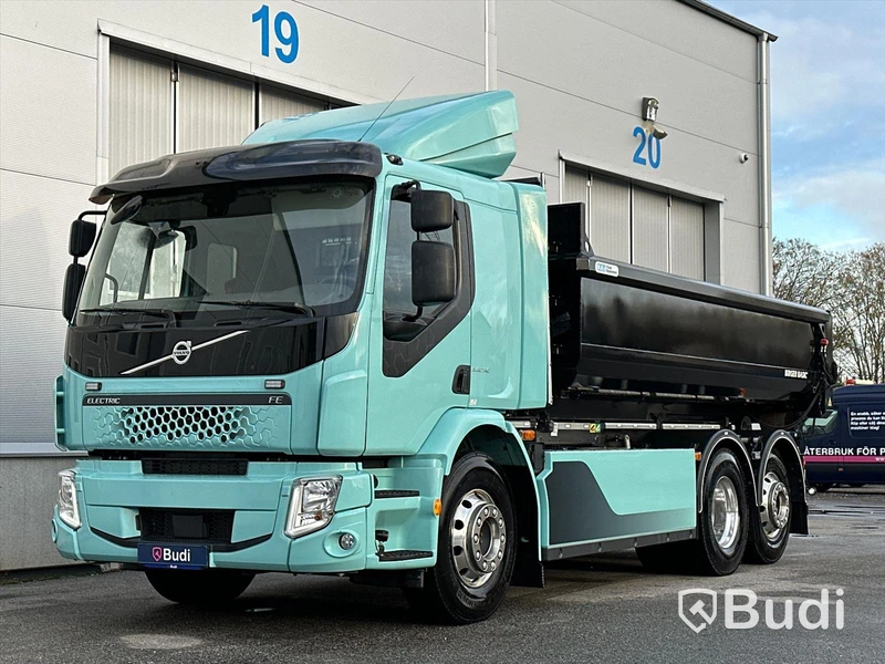 Lastbil Volvo FE Electric 6x2 | 2021 | Joab L21 lastväxlare