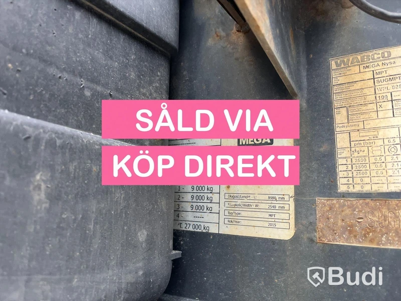 Tippkärra MEGA 2015- SÅLD