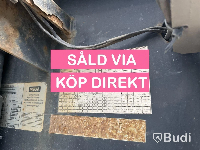 Tippkärra MEGA 2015- SÅLD