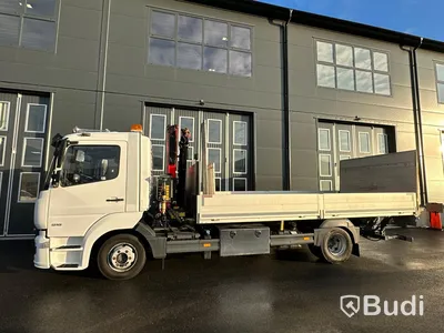 Lastbil Mercedes-Benz Atego 916 4x2 8.000 mil Brädgårdsbil | Fassikran