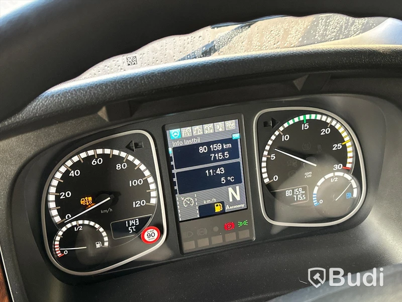 Lastbil Mercedes-Benz Atego 916 4x2 8.000 mil Brädgårdsbil | Fassikran