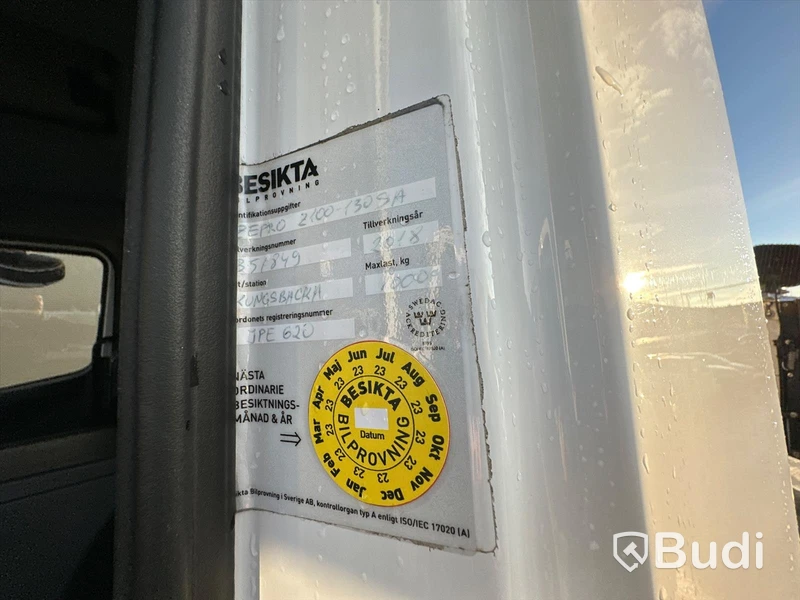 Lastbil Mercedes-Benz Atego 916 4x2 8.000 mil Brädgårdsbil | Fassikran