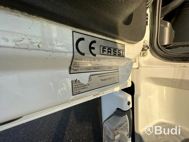 Lastbil Mercedes-Benz Atego 916 4x2 8.000 mil Brädgårdsbil | Fassikran
