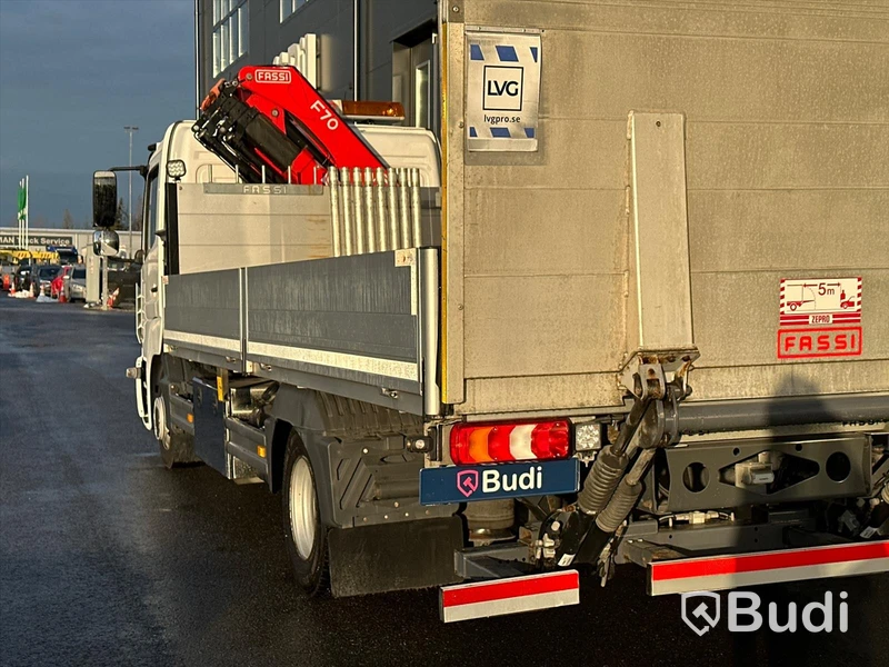 Lastbil Mercedes-Benz Atego 916 4x2 8.000 mil Brädgårdsbil | Fassikran