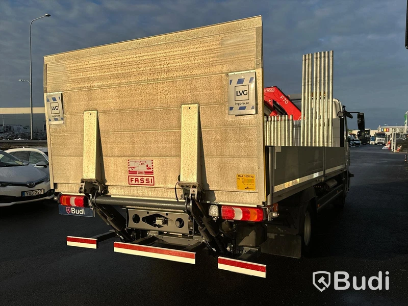 Lastbil Mercedes-Benz Atego 916 4x2 8.000 mil Brädgårdsbil | Fassikran