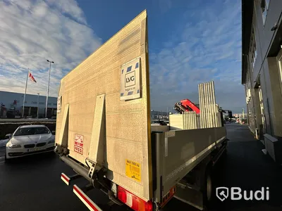 Lastbil Mercedes-Benz Atego 916 4x2 8.000 mil Brädgårdsbil | Fassikran