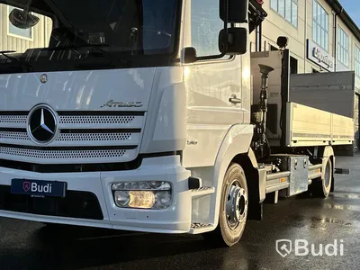 Lastbil Mercedes-Benz Atego 916 4x2 8.000 mil Brädgårdsbil | Fassikran