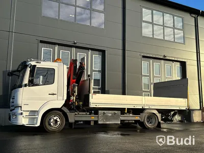 Lastbil Mercedes-Benz Atego 916 4x2 8.000 mil Brädgårdsbil | Fassikran
