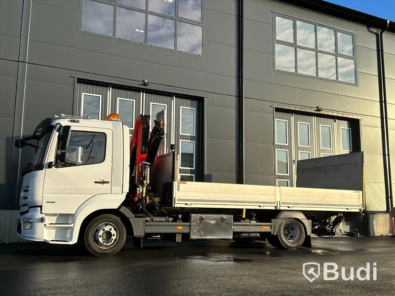 Lastbil Mercedes-Benz Atego 916 4x2 8.000 mil Brädgårdsbil | Fassikran