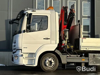 Lastbil Mercedes-Benz Atego 916 4x2 8.000 mil Brädgårdsbil | Fassikran