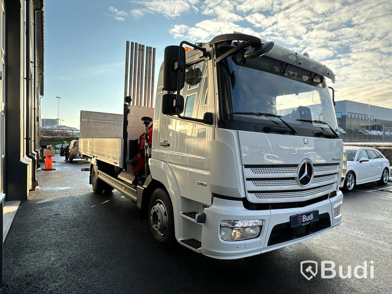 Lastbil Mercedes-Benz Atego 916 4x2 8.000 mil Brädgårdsbil | Fassikran