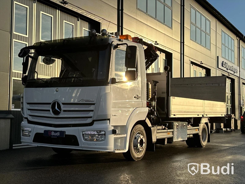 Lastbil Mercedes-Benz Atego 916 4x2 8.000 mil Brädgårdsbil | Fassikran