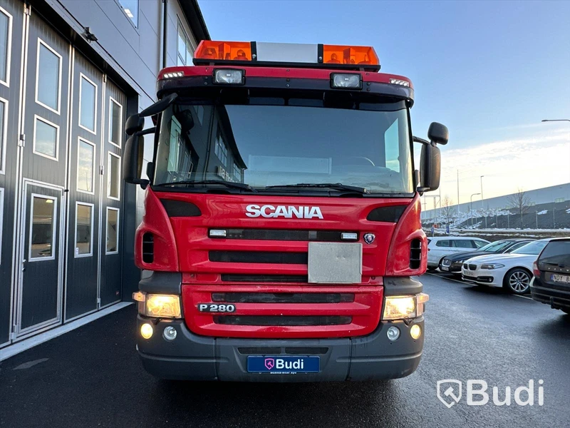 Brädgårdsbil Scania P280 LB6X2-4HHA | Palfinger PK2002
