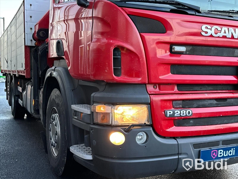 Brädgårdsbil Scania P280 LB6X2-4HHA | Palfinger PK2002