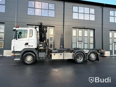 Kranväxlare Scania G400LB6X2-4HSA | Hiab kran 166 E-5 Hipro | XR17Sl51 - EXPORT