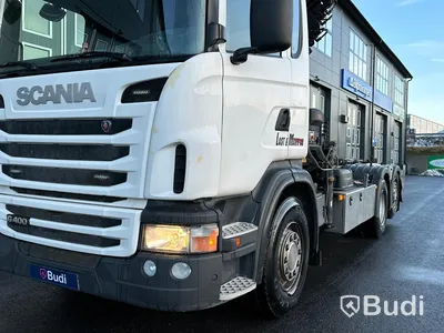 Kranväxlare Scania G400LB6X2-4HSA | Hiab kran 166 E-5 Hipro | XR17Sl51 - EXPORT