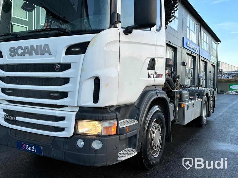 Kranväxlare Scania G400LB6X2-4HSA | Hiab kran 166 E-5 Hipro | XR17Sl51 - EXPORT