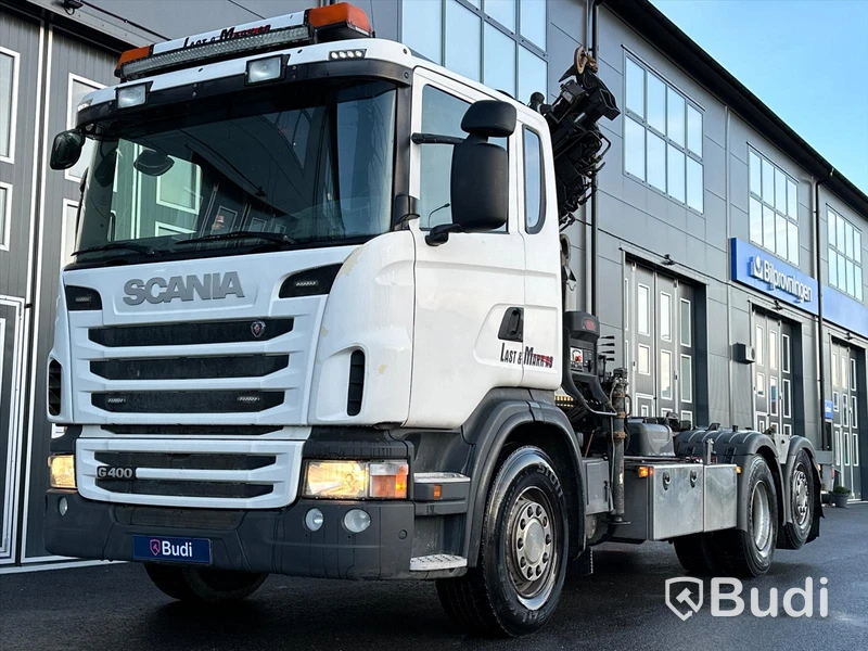Kranväxlare Scania G400LB6X2-4HSA | Hiab kran 166 E-5 Hipro | XR17Sl51 - EXPORT