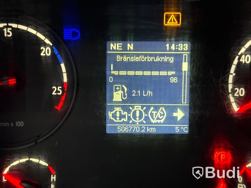 Lastbil Scania P410 6x2-4 HNB | 2016 | Kyl & Frysbil Carrier -