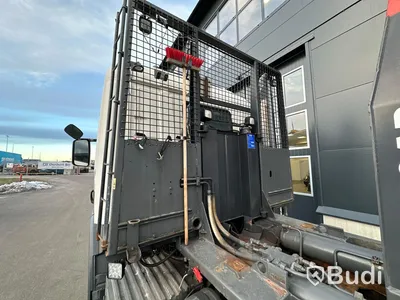 Lastväxlare Scania P124 420 6x2 JOAB växlare med analog färdskrivare | VBG-drag | Nybes