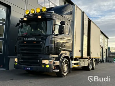 Lastbil Scania R500 6x2 | 2009 | SKAB skåp med öppningsbarsida x2 - export