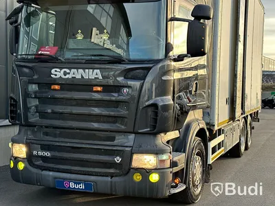 Lastbil Scania R500 6x2 | 2009 | SKAB skåp med öppningsbarsida x2 - export