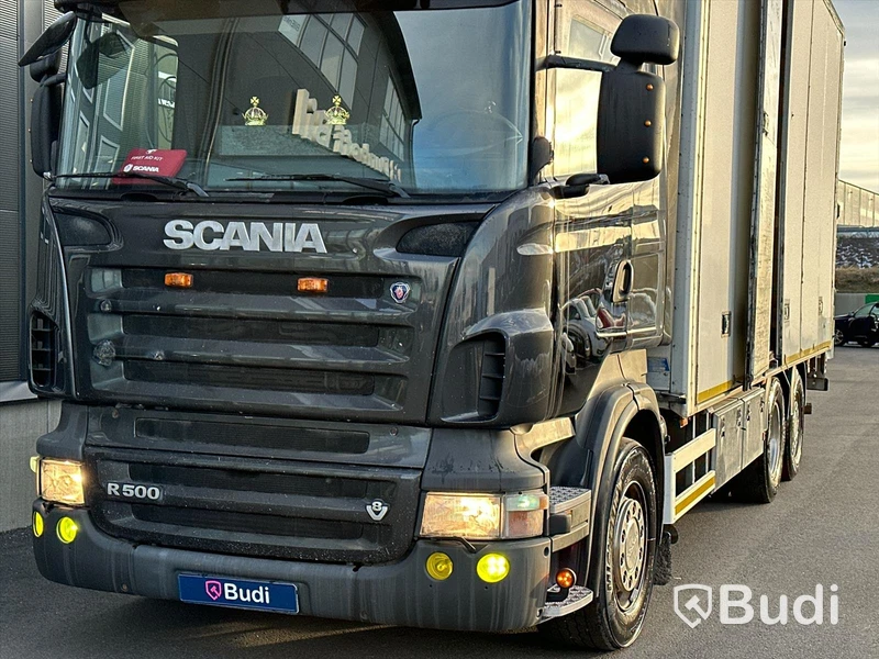Lastbil Scania R500 6x2 | 2009 | SKAB skåp med öppningsbarsida x2 - export