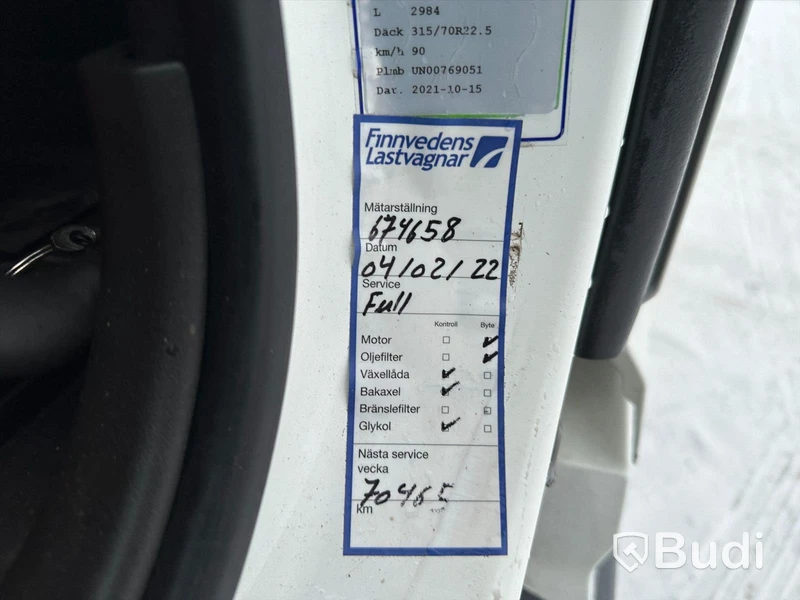 Lastbil Volvo FH460 6x2 | Ekeri | Öppningsbar sida | ADR