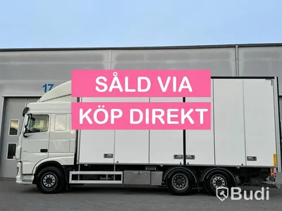 Lastbil DAF XF 530 med PLS skåp | 84026km | Öppningsbarsida- SÅLD