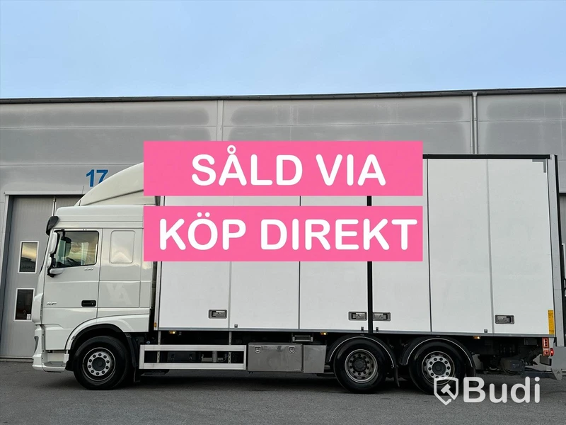 Lastbil DAF XF 530 med PLS skåp | 84026km | Öppningsbarsida- SÅLD